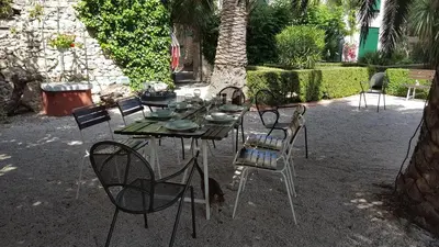 Vrt u objektu Villa Cindro Apartments