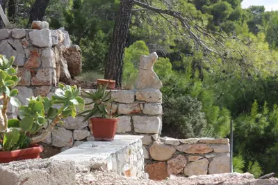 Vrt u objektu Family friendly seaside apartments Jagodna, Hvar - 3250