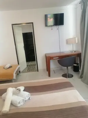 TV i/ili zabavni centar u objektu Apartments Rako