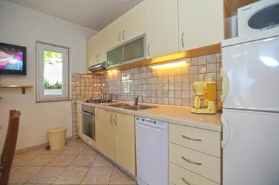 Kuhinja ili čajna kuhinja u objektu Panoramic Apartments