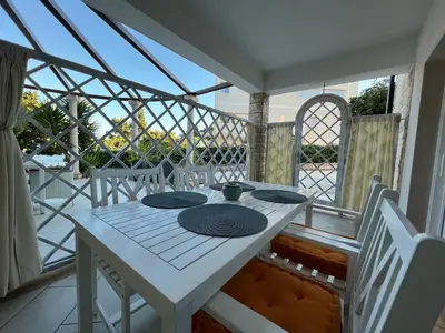 Balkon ili terasa u objektu Vila Vera Seafront Apartments