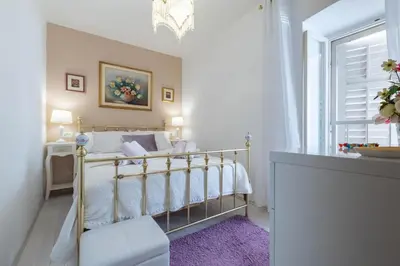 Krevet ili kreveti u jedinici u objektu Apartment Rosana - In port of Hvar