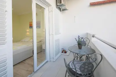 Krevet ili kreveti u jedinici u objektu Apartments and Room Alen