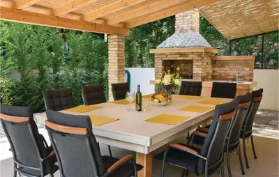 Tlocrt objekta Beautiful Home In Omis With Sauna