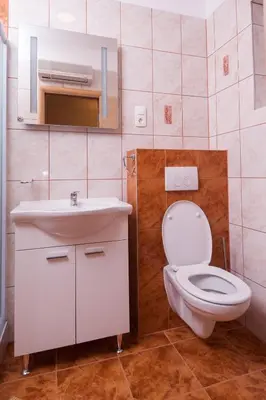 Kupaonica u objektu Apartmani Galija