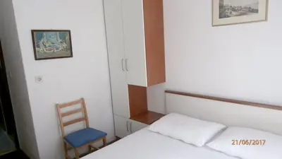 Krevet ili kreveti u jedinici u objektu Charming Apartment in Gdinj + Garden