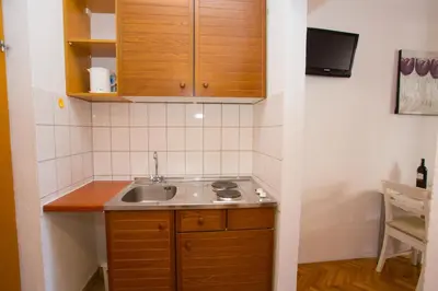 Kuhinja ili čajna kuhinja u objektu Apartments Zoran