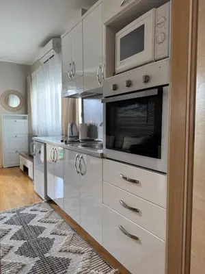 Kuhinja ili čajna kuhinja u objektu Apartment Tri sunca