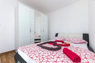 Krevet ili kreveti u jedinici u objektu Apartments Lorenzo
