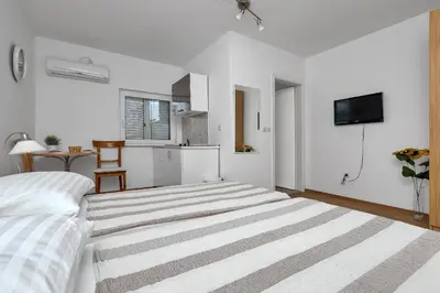 Krevet ili kreveti u jedinici u objektu Apartments Marija