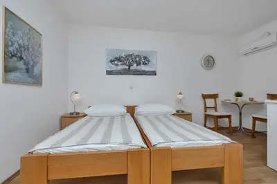 Krevet ili kreveti u jedinici u objektu Apartments Marija