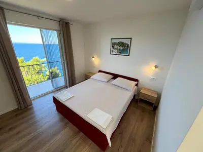 Krevet ili kreveti u jedinici u objektu Robinson Olympos