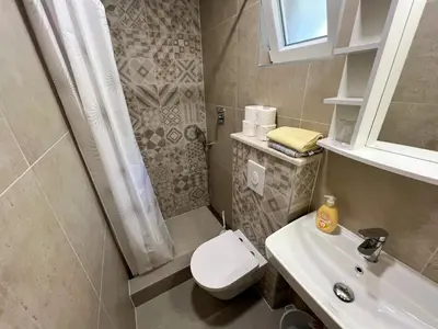 Kupaonica u objektu Robinson Olympos
