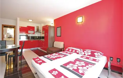 Kuhinja ili čajna kuhinja u objektu Studio Apartment In Makarska