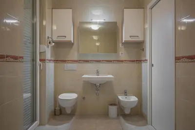 Kupaonica u objektu AP 6+2 in one of the most luxury building in Omis