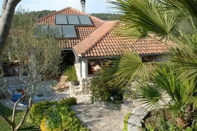 Tlocrt objekta Seaside luxury villa with a swimming pool Bobovisca na Moru, Brac - 14405