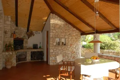 Tlocrt objekta Seaside luxury villa with a swimming pool Bobovisca na Moru, Brac - 14405