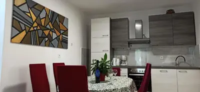 Kuhinja ili čajna kuhinja u objektu Apartments Desa Petric
