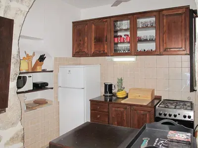 Kuhinja ili čajna kuhinja u objektu Holiday Home Ivo by Interhome