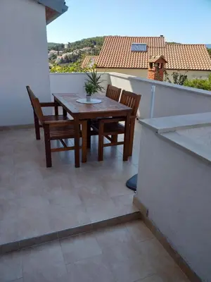 Balkon ili terasa u objektu Apartmani Tina
