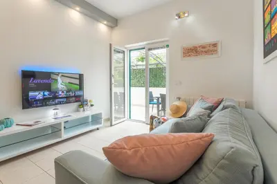 TV i/ili zabavni centar u objektu Apartments Stipisic