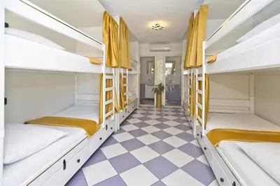 Krevet ili kreveti u jedinici u objektu Hostel Villa Zorana