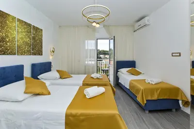 Krevet ili kreveti u jedinici u objektu Hostel Villa Zorana