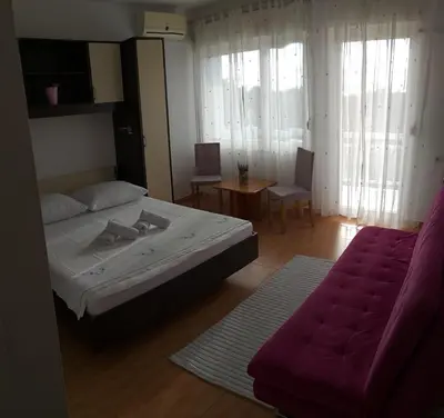 Krevet ili kreveti u jedinici u objektu Pansion Ivana