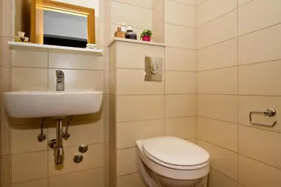 Kupaonica u objektu Family apartment