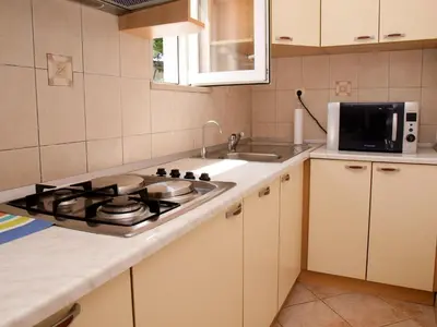 Kuhinja ili čajna kuhinja u objektu Apartment Jela
