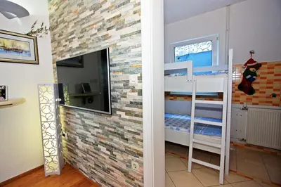 Krevet ili kreveti u jedinici u objektu Holiday Home with Pool (4298)