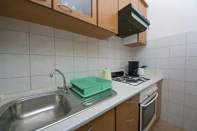 Kuhinja ili čajna kuhinja u objektu Apartment Panorama