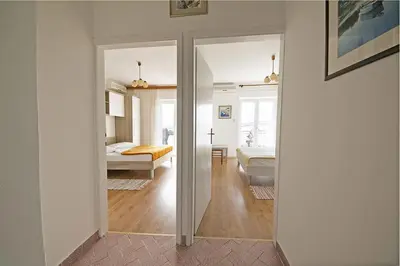 Krevet ili kreveti u jedinici u objektu Apartment Panorama