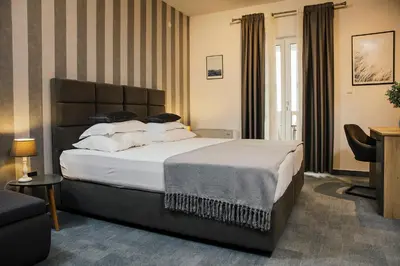 Krevet ili kreveti u jedinici u objektu White Stone Villa 43