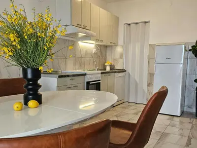 Kuhinja ili čajna kuhinja u objektu Apartment Wish