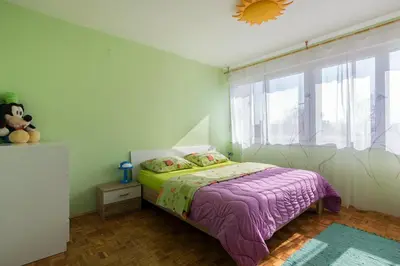 Krevet ili kreveti u jedinici u objektu Apartments by the sea Dugi Rat, Omis - 13250