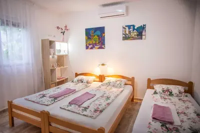 Krevet ili kreveti u jedinici u objektu Villa Rosa