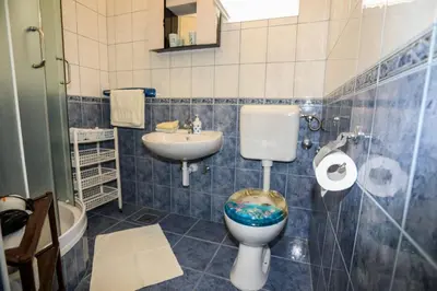 Kupaonica u objektu Apartment and Rooms Marlene