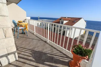 Balkon ili terasa u objektu Apartment and Rooms Marlene