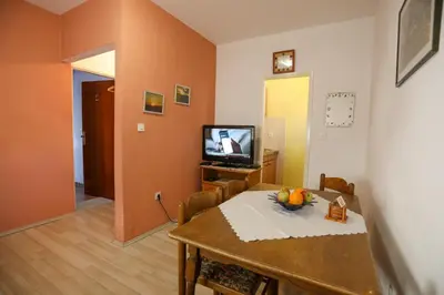 TV i/ili zabavni centar u objektu Apartment and Rooms Marlene