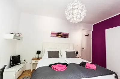 Krevet ili kreveti u jedinici u objektu Luxury Apartments Mia
