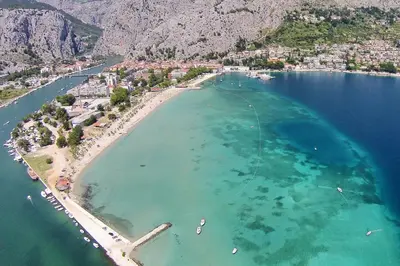 Tlocrt objekta Apartments with a parking space Omis - 14625