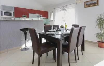 Kuhinja ili čajna kuhinja u objektu Three-Bedroom Apartment In Donja Ostrvica