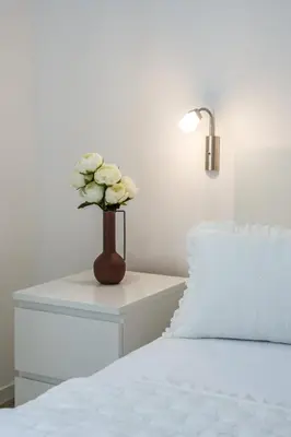 Krevet ili kreveti u jedinici u objektu Villa TM with private heated pool, poolhouse & private garage