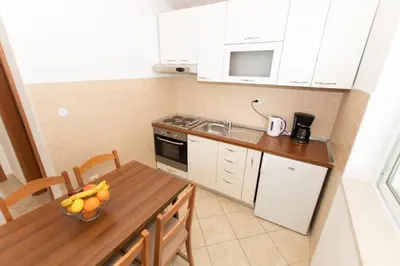 Kuhinja ili čajna kuhinja u objektu Apartments Matko's Oasis
