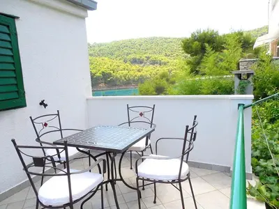 Tlocrt objekta Apartments by the sea Cove Gornja Krusica, Solta - 14696