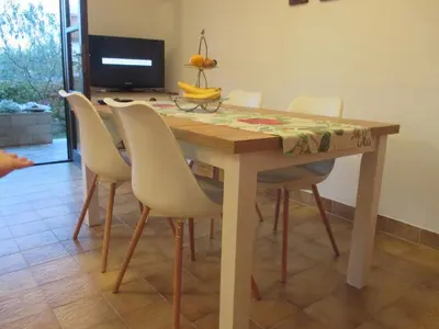 TV i/ili zabavni centar u objektu Apartments by the sea Sumartin, Brac - 14703