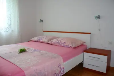 Krevet ili kreveti u jedinici u objektu Apartments by the sea Sumartin, Brac - 14703