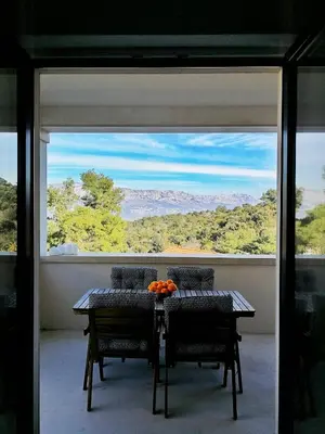 Balkon ili terasa u objektu Apartmani Marijana