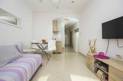 TV i/ili zabavni centar u objektu Apartmani Sani Bol